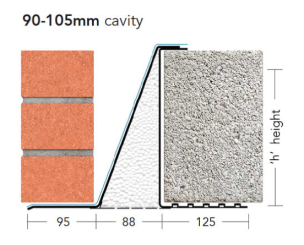 Lintel Northwest Product, part number: 130/L5/100WIL1650