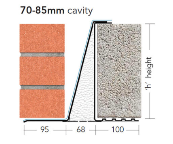 Lintel Northwest Product, part number: 130/L5/754350