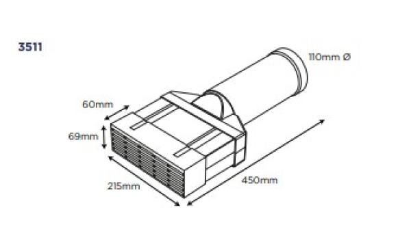 Lintel Northwest Product, part number: 240/3511BU
