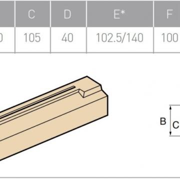 Lintel Northwest Product, part number: 153/T1-40 915/1120