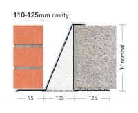Lintel Northwest Category, 110-125mm Cavity Wide Inner Leaf Lintel 